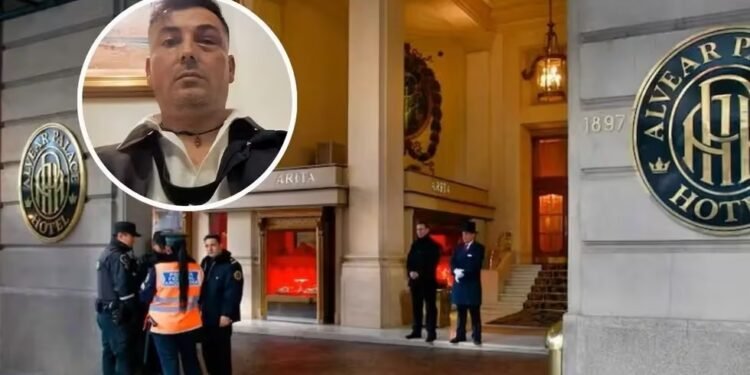 Un turista brasileño le dio una paliza a un empleado del hotel Alvear porque creyó que le había robado