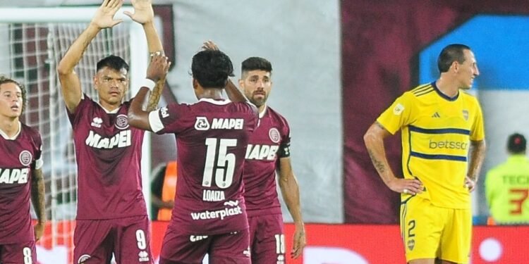 Boca cayó ante Lanús y tiene el Superclásico en el horizonte