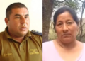 Laudelina acusó al comisario Maciel de sacarles fotos a alumnos de la escuela de Loan