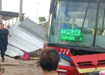 Tragedia en Moreno: un colectivo fuera de control mató a una mujer e hirió a otras tres personas