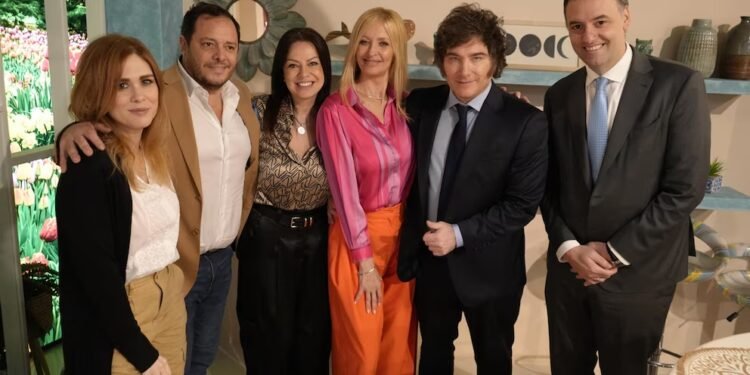 Milei, a corazón abierto en el programa de Yuyito González