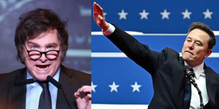 Milei apuntó nuevamente contra la oposición por el polémico saludo de Elon Musk