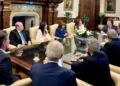 El Presidente se reunió con todo su gabinete tras el paro convocado por la CGT