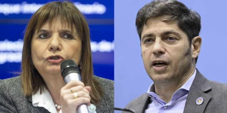 Axel Kicillof apuntó contra Patricia Bullrich tras las acusaciones durante la campaña electoral