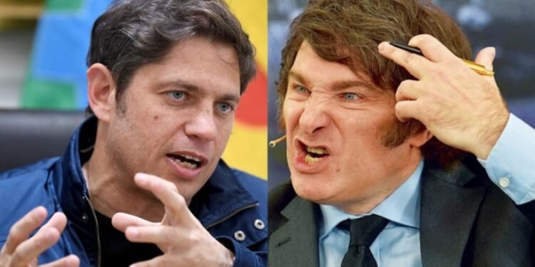 El gobernador de la provincia de Buenos Aires Kicillof volvió a apuntar contra el presidente Milei
