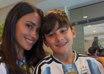 Antonela Roccuzzo celebra la histórica actuación de Messi en su debut mundialista