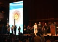 Jorge Macri lideró la jura de lealtad a la bandera en el Teatro Colón: “Es ese sello de unidad que nos da identidad”