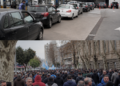 Protestas en La Plata por la escasez de GNC: filas de hasta cinco horas y reclamos urgentes