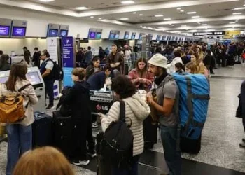 Protesta esta mañana en Aeroparque por el despido de un trabajador y delegado gremial